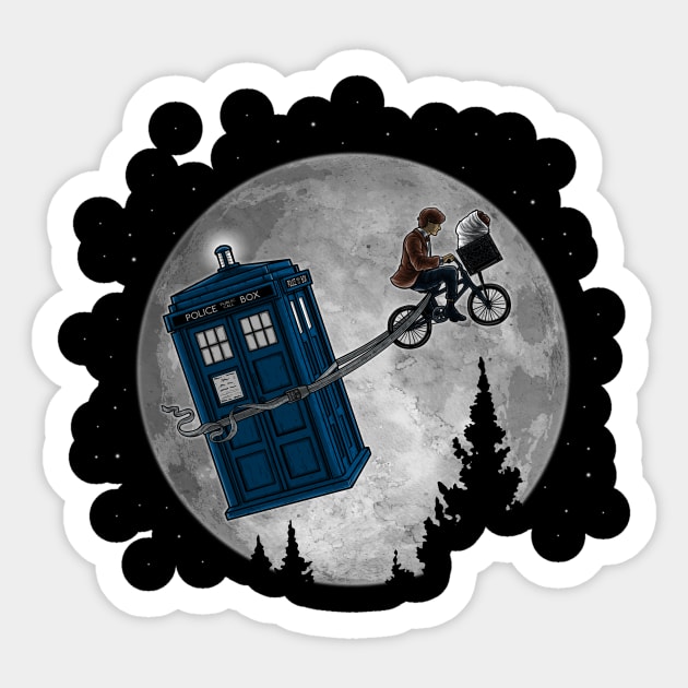 DW the Extraterrestrial 11th Sticker by wirdou